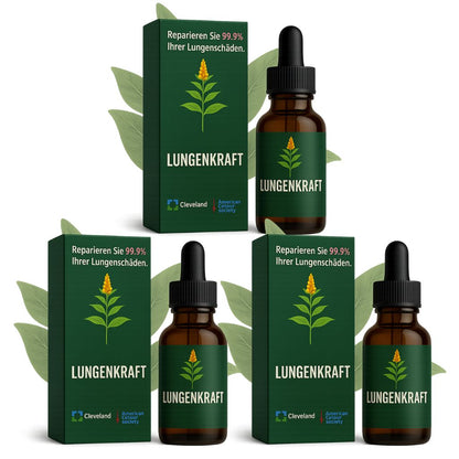 Lungenkraft™ - Raucherschäden & COPD effektiv zurücksetzen.