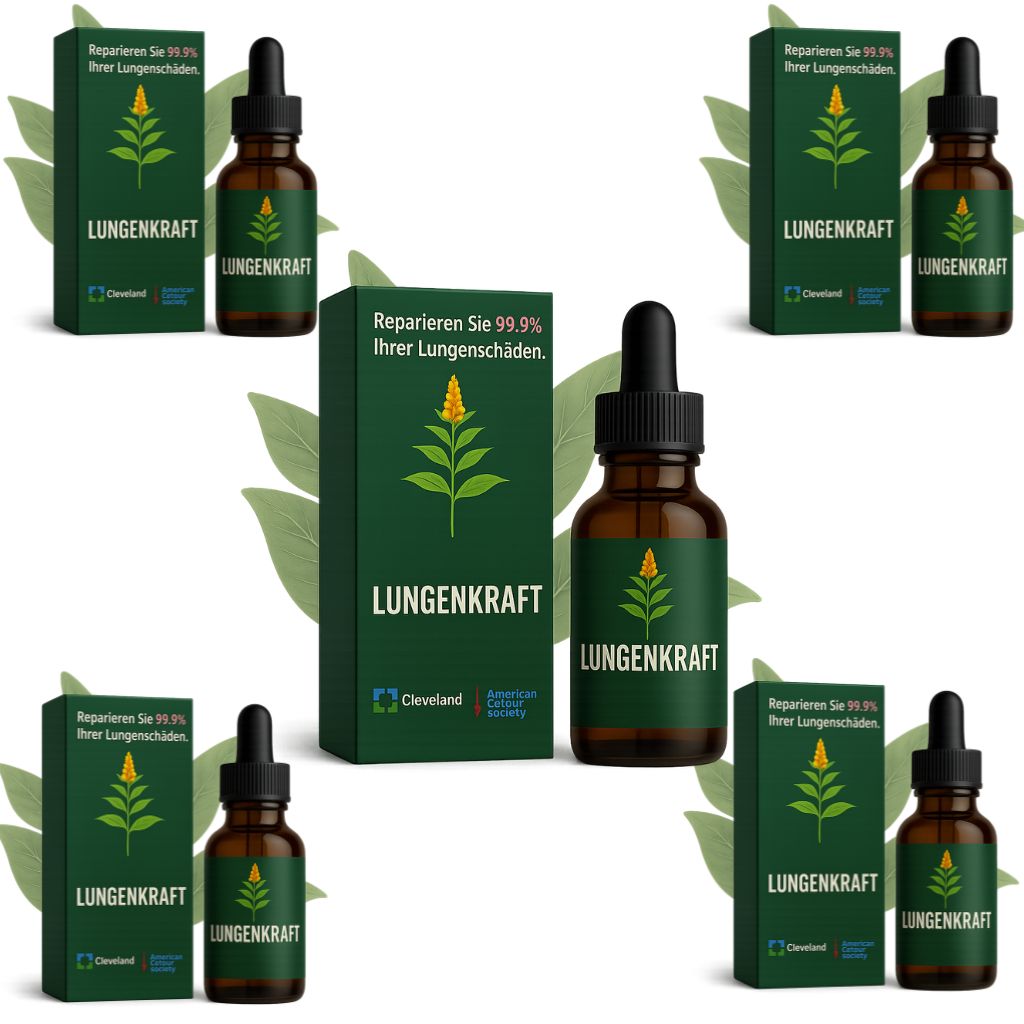 Lungenkraft™ - Raucherschäden & COPD effektiv zurücksetzen.